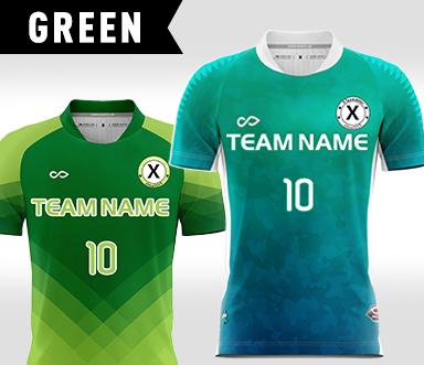 XTeamwear Green Team Uniform Bespoke