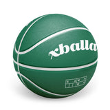 green basketball ball