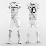 Chain Soccer Jersey for School White