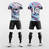 Camouflage Graphic - Custom Soccer Jerseys Kit Sublimated Design