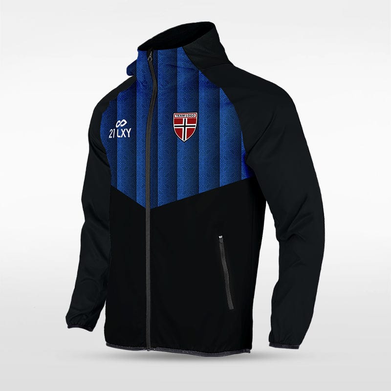 Black Historic India Full-Zip Jacket Custom