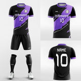 Violet - Custom Soccer Jerseys Kit Sublimated Design