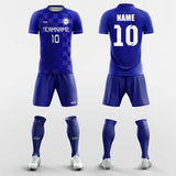 Blue Block - Custom Soccer Jerseys Kit Sublimated Design