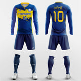 Warm Light - Custom Club Soccer Uniforms Long Sleeve Sublimated