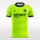 Tree - Customized Men's Fluorescent Sublimated Soccer Jersey