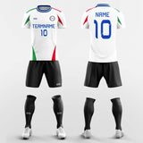 Italy - Custom Soccer Jerseys Kit Sublimated for Team FT260325S