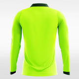 neon soccer jersey long sleeve