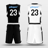 reversible basketball jersey set