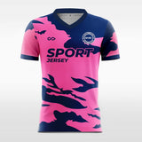 pink camouflage short jersey