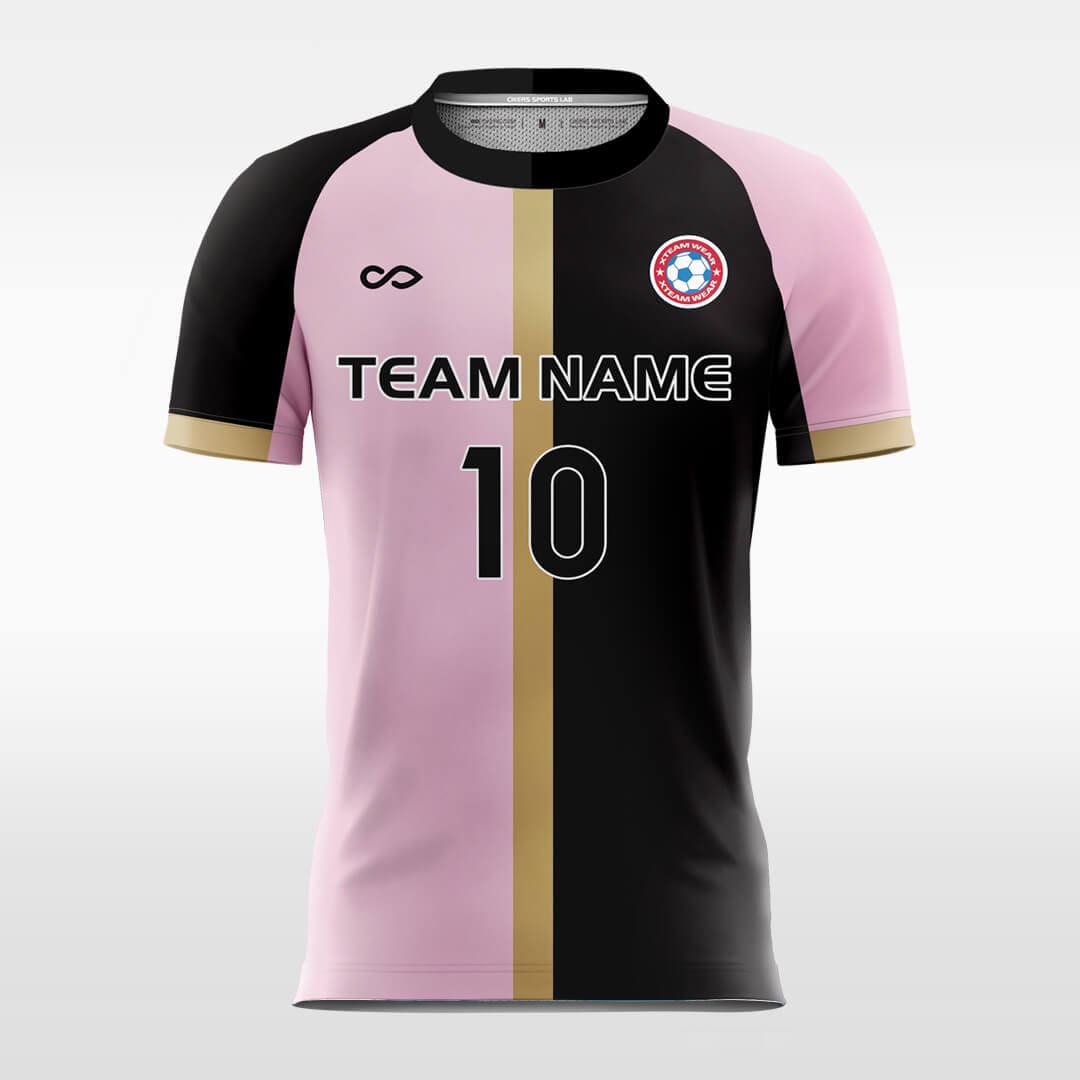 pink soccer jersey for men sublimation