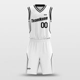 Racing Stars - Customized Basketball Jersey Set Design BK160501S