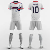 Contrast Striped - Custom Soccer Jerseys Kit Sublimated Design