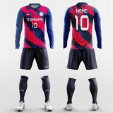 Graffiti - Custom Club Soccer Uniforms Long Sleeve Sublimated