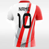     red sublimated man jersey