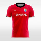 Retro Red Team - Women Custom Soccer Jerseys Light Design