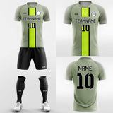     yellow sublimated soccer jersey kit