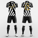 Zebra - Custom Soccer Jerseys Kit Sublimated Design