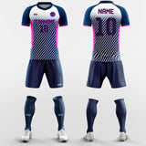 Pink Zebra-Custom Soccer Jerseys Kit Sublimated Design