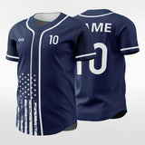 Mercury - Customized Men's Sublimated Button Down Baseball Jersey