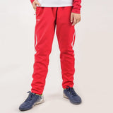 Kids Sports Pants Design White and Red