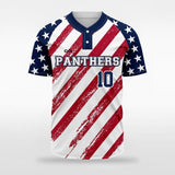 Patriot II - Customized Men's Sublimated 2-Button Baseball Jersey