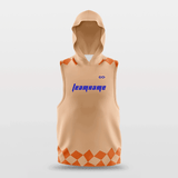 Checkerboard - Customized Basketball Sleeveless Hoodies