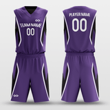 Plume Sublimated Basketball Team Uniform