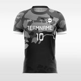 Pop Camouflage - Women Custom Soccer Jerseys Design Black