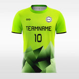Iceberg - Customized Men's Fluorescent Sublimated Soccer Jersey