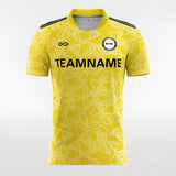 Classic Paisley - Custom Women Soccer Jerseys Design Yellow