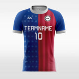 Double Faced 4 - Customized Men's Sublimated Soccer Jersey