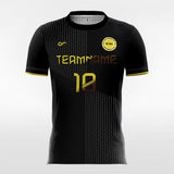 Black Gold Gradient - Women Custom Soccer Jerseys Design