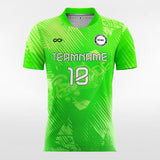 Green Graphic - Women Custom Soccer Jerseys Design Neon