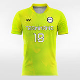 Yellow Graphic - Women Custom Soccer Jerseys Design Neon