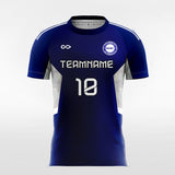 Retro Blue - Women Custom Soccer Jerseys Design Sublimation