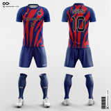 Zebra Print - Custom Soccer Jerseys Kit Sublimated for League