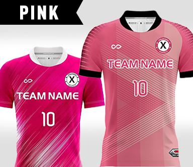 XTeamwear Pink Team Uniform Bespoke