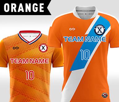 XTeamwear Orange Team Uniform Bespoke