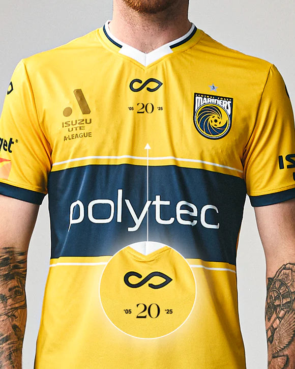 24/25 ALM Central Coast Mariners Retail Home Jersey