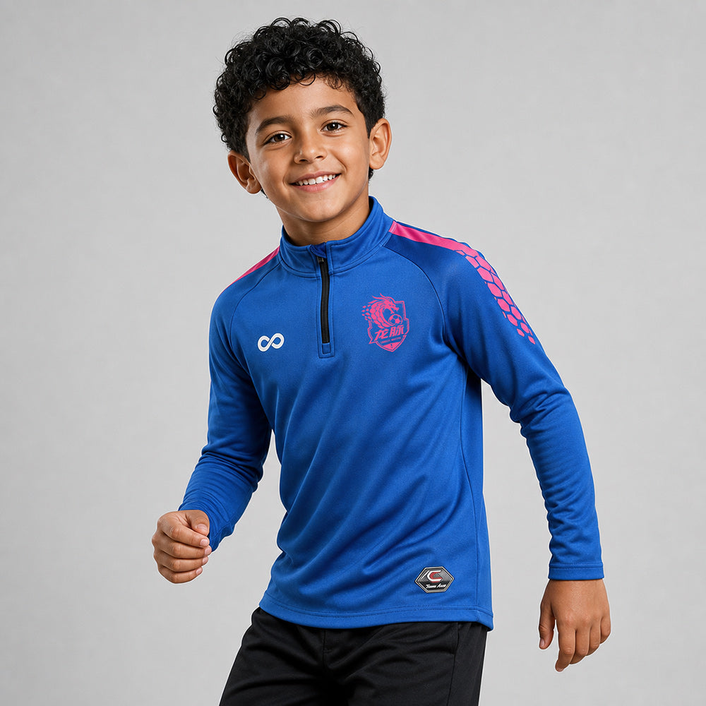 kid 1/4 Half Zip Vanta PU Series Draken - AS233XFLM8