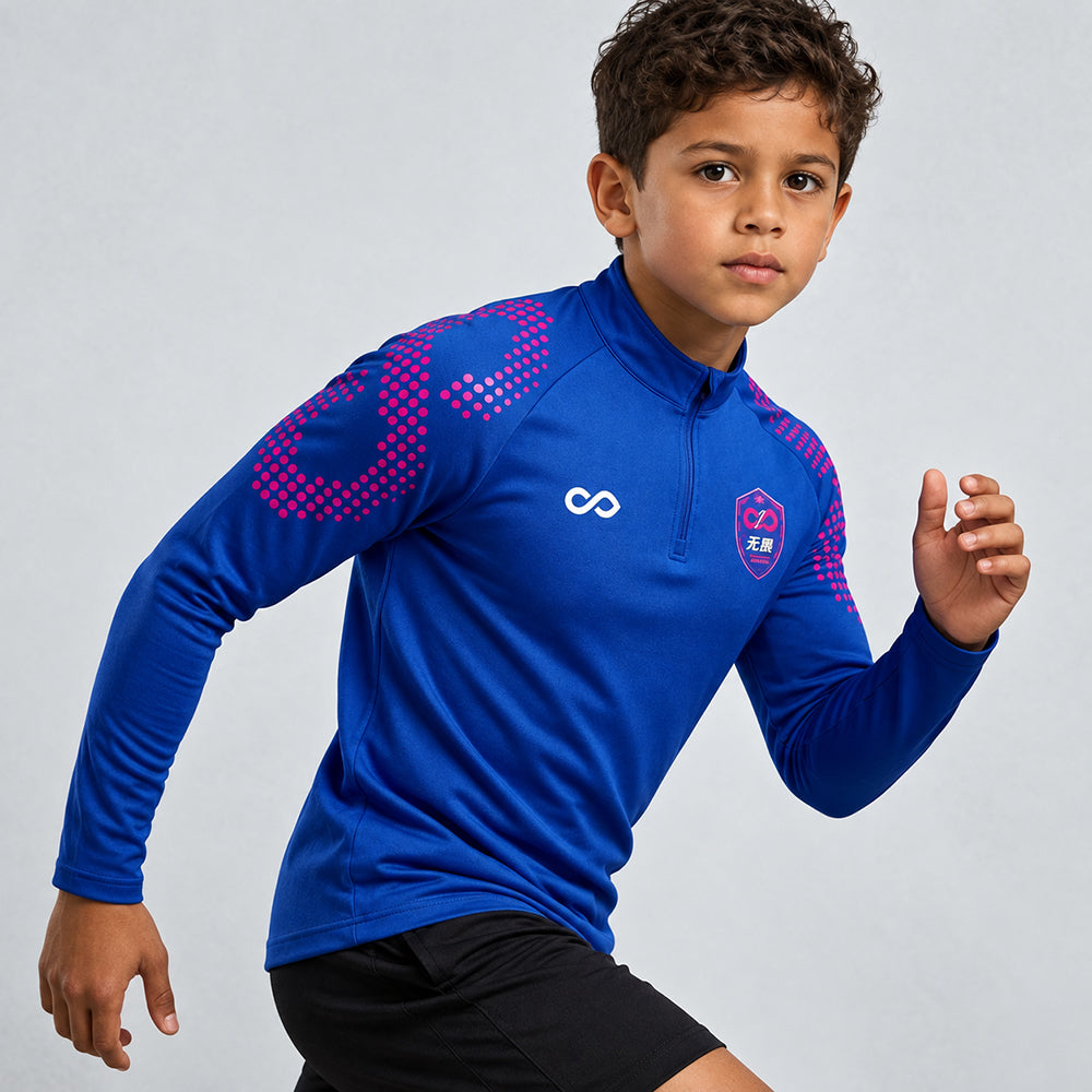 kid 1/4 Half Zip Vanta PU Series Mobrius - AS233XFMBWS8