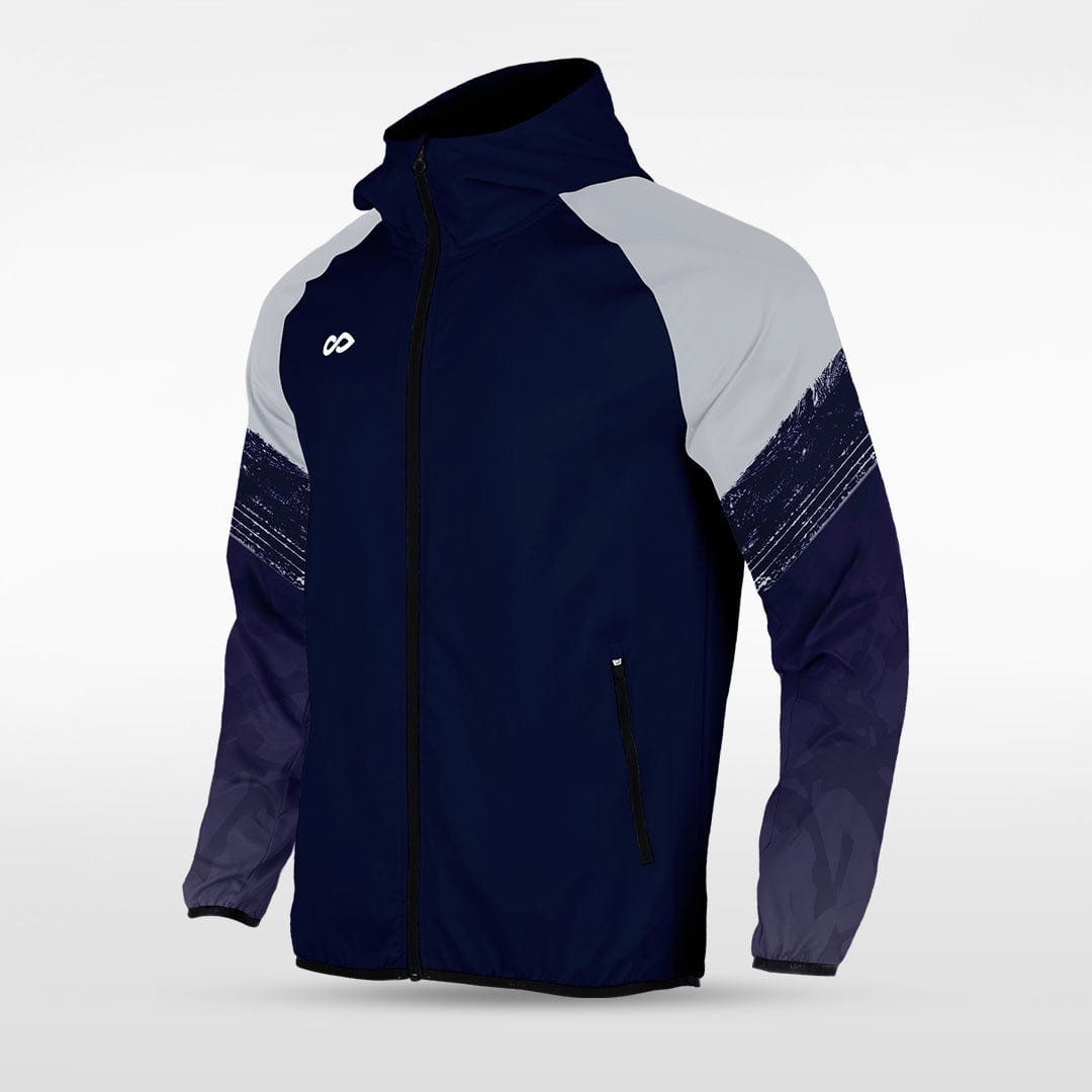 Navy Embrace Splash Sublimated Full-Zip Jacket