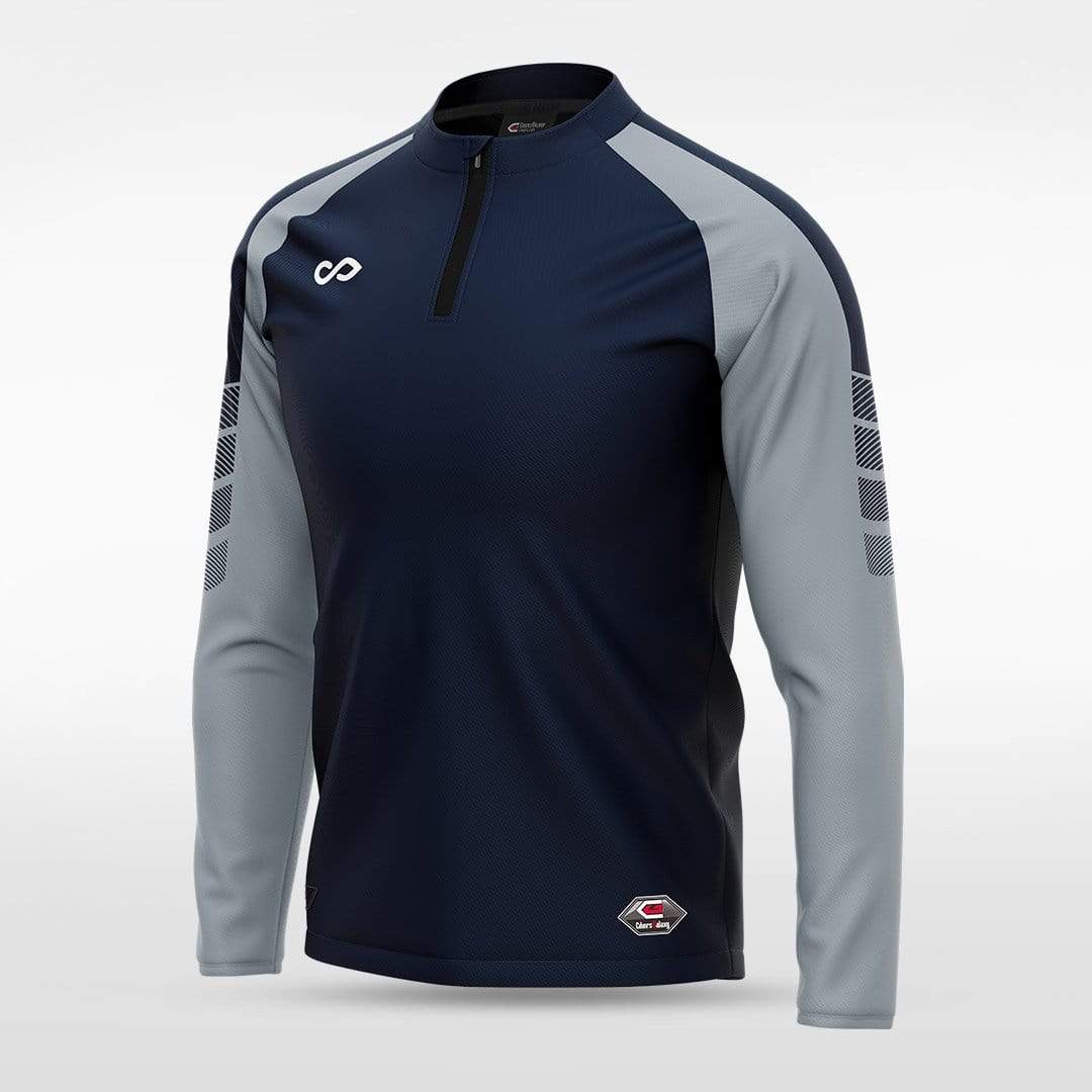 Navy Embrace Wind Stopper Custom 1/4 Zip Top