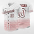 Red Custom Baseball Jersey