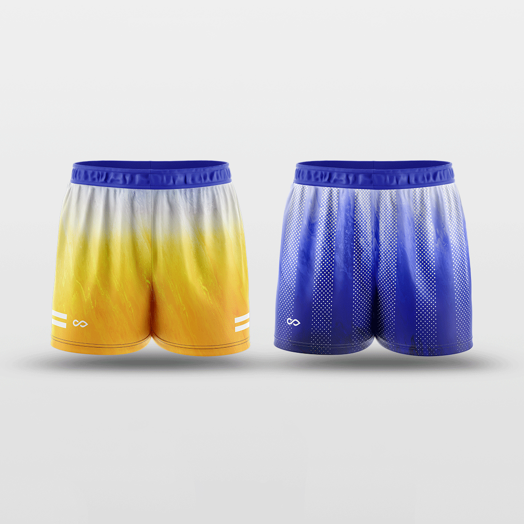 Warriors Customized Reversible Training Shorts