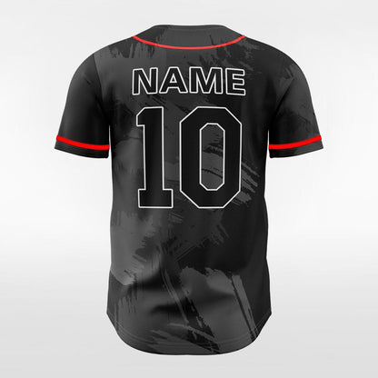 Ink 2 Baseball Team Jersey Black