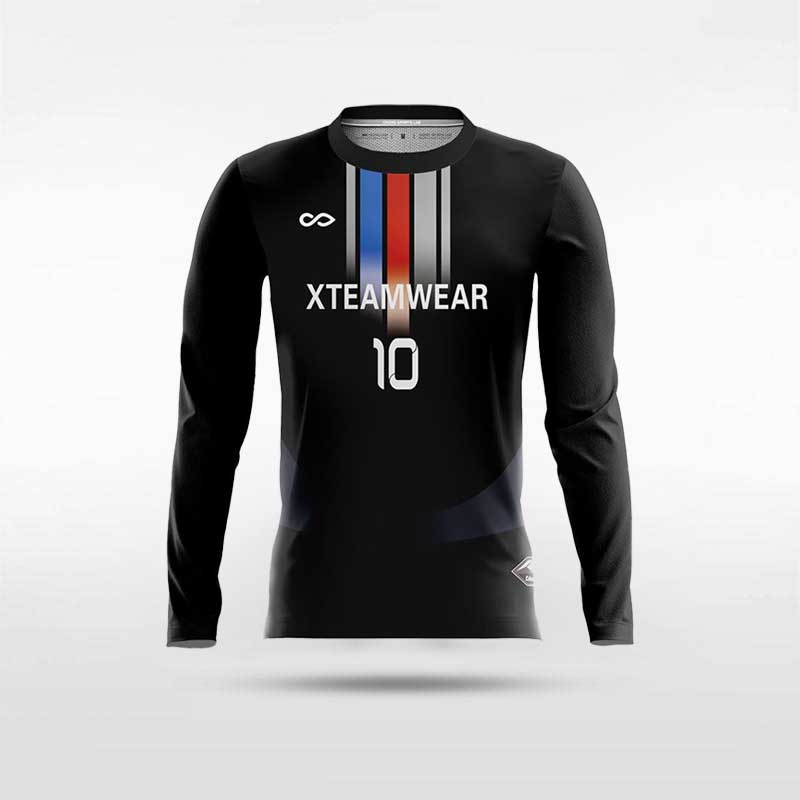 Navy Blue Men's Sublimated Soccer Jerseys