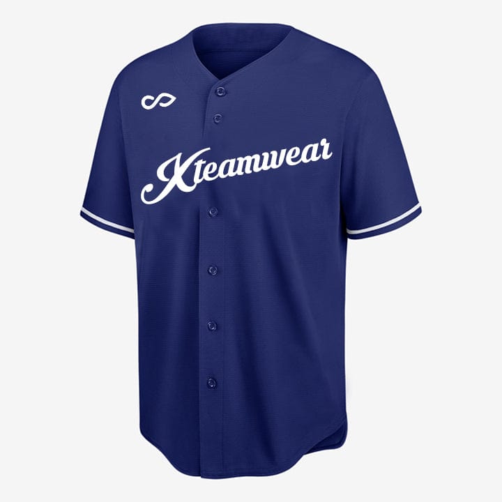 Deep Ocean Sublimated Baseball Jersey