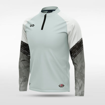 Grey Embrace Splash Sublimated 1/4 Zip Top