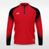 Red Historic Greek Sublimated Full-Zip Jacket